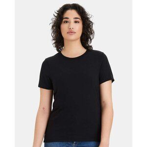 Hanes Brand Alternative Apparel True Black Womens Tee Medium AGS1B76